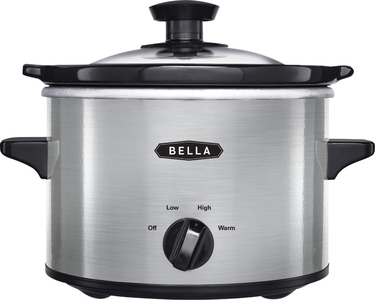 Bella 1.5qt Stainless Steel Slow Cooker for $5.99