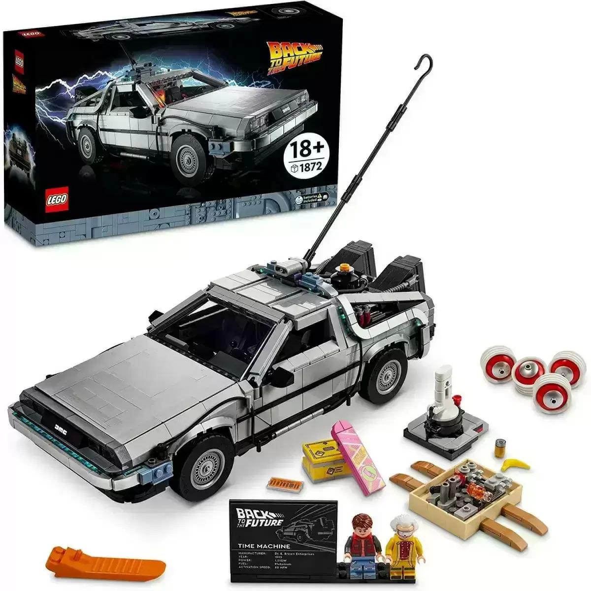 LEGO Back to The Future Time Machine Building Set 10300 for $159.99 Shipped