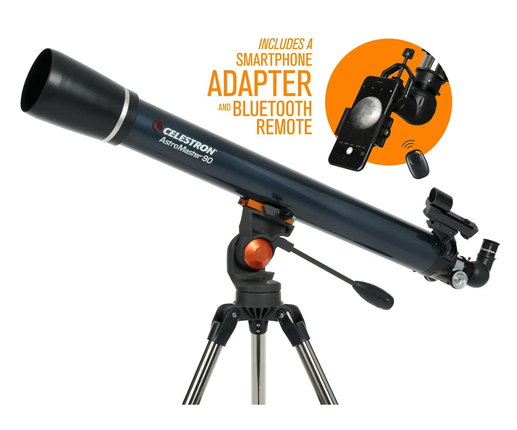 Celestron AstroMaster 90AZ Telescope with Smartphone Adapter for $199 Shipped