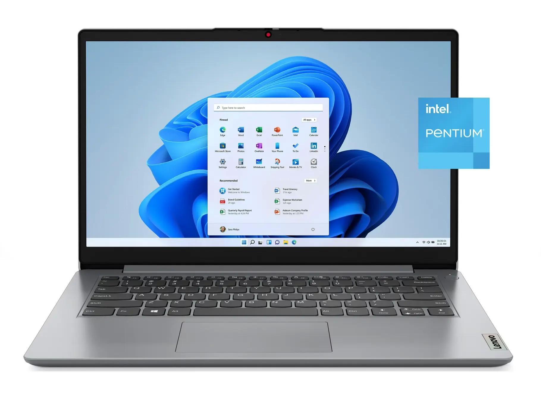 Lenovo Ideapad 1i Pentium 4GB 128GB Notebook Laptop for $129 Shipped