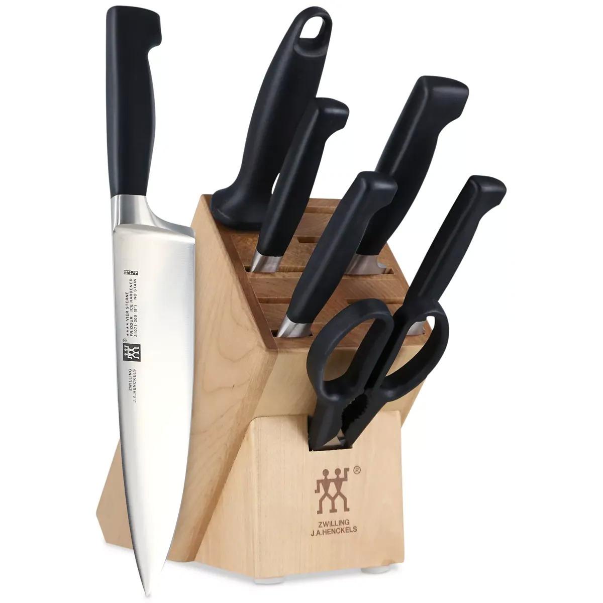Zwilling Four Star Knife Block Set for $199.99 Shipped