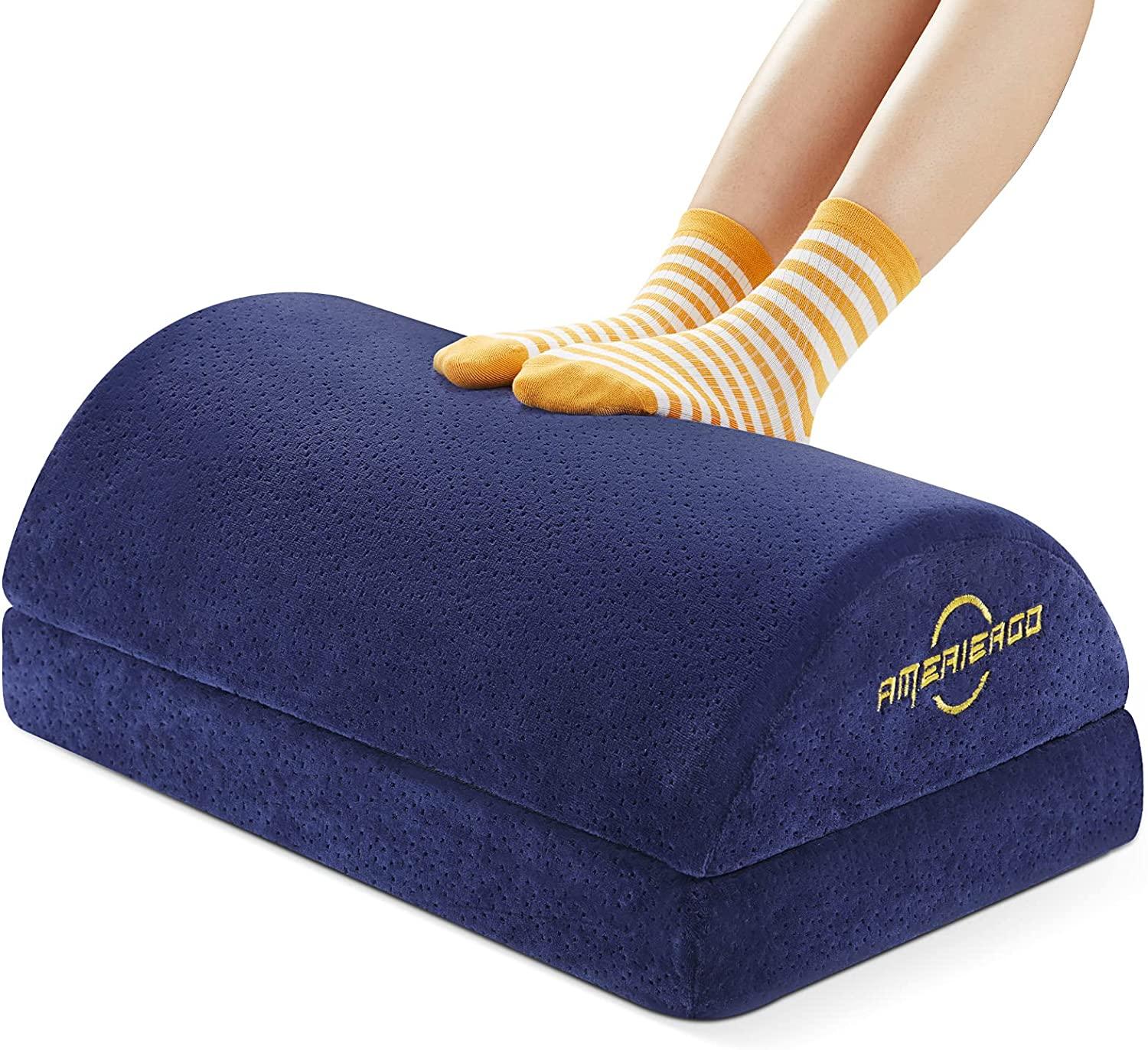 Ergonomic Memory Foam Foot Stool Cushion for $14.99 Shipped
