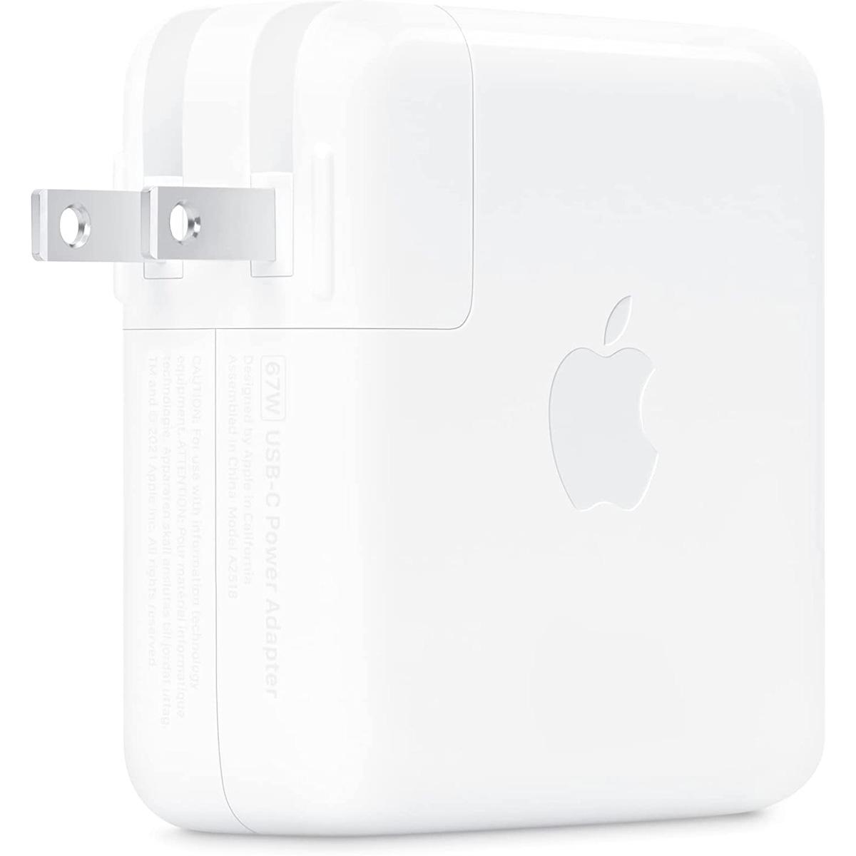 Apple USB-C 67W Power Adapter MKU63AM/A for $39.23 Shipped