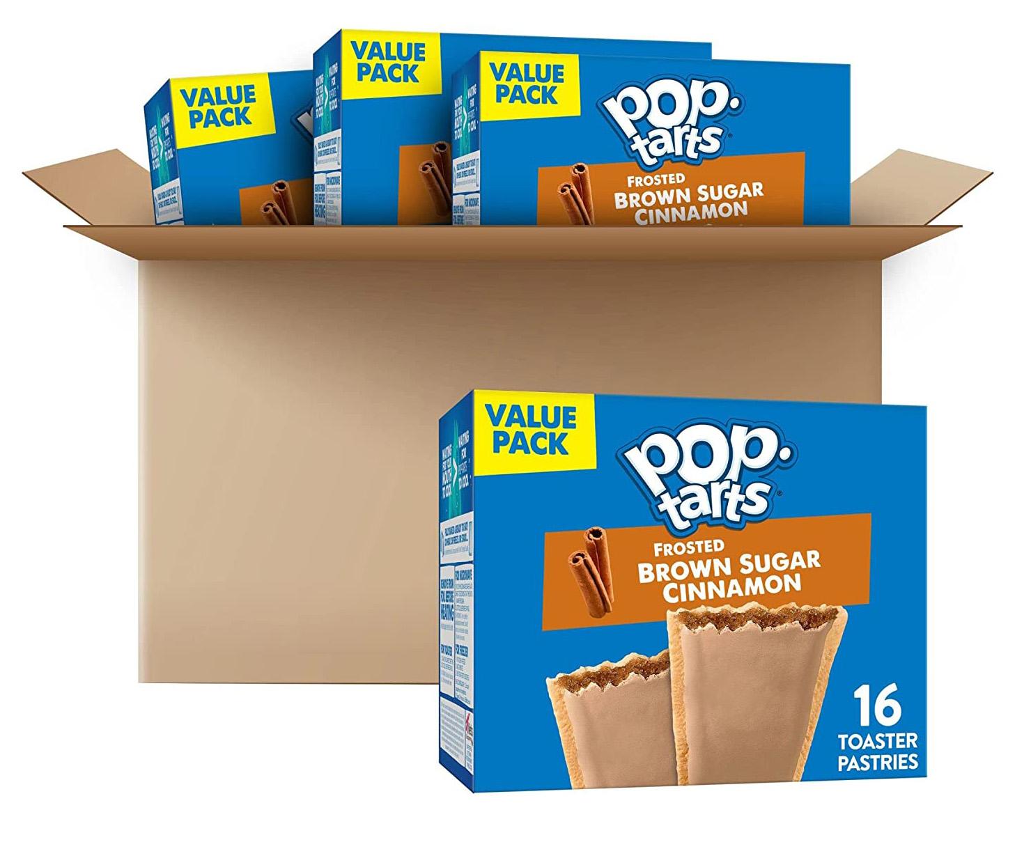 Pop-Tarts Breakfast Toaster Pastries Frosted Cinnamon 64 Count for $9.45 Shipped