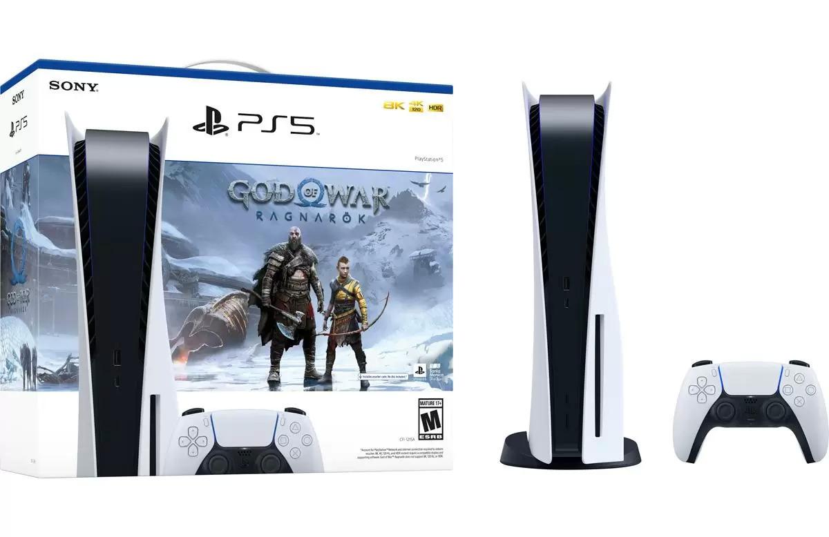 Sony PlayStation 5 Disc Edition God of War Ragnarok Bundle for $534.99 Shipped