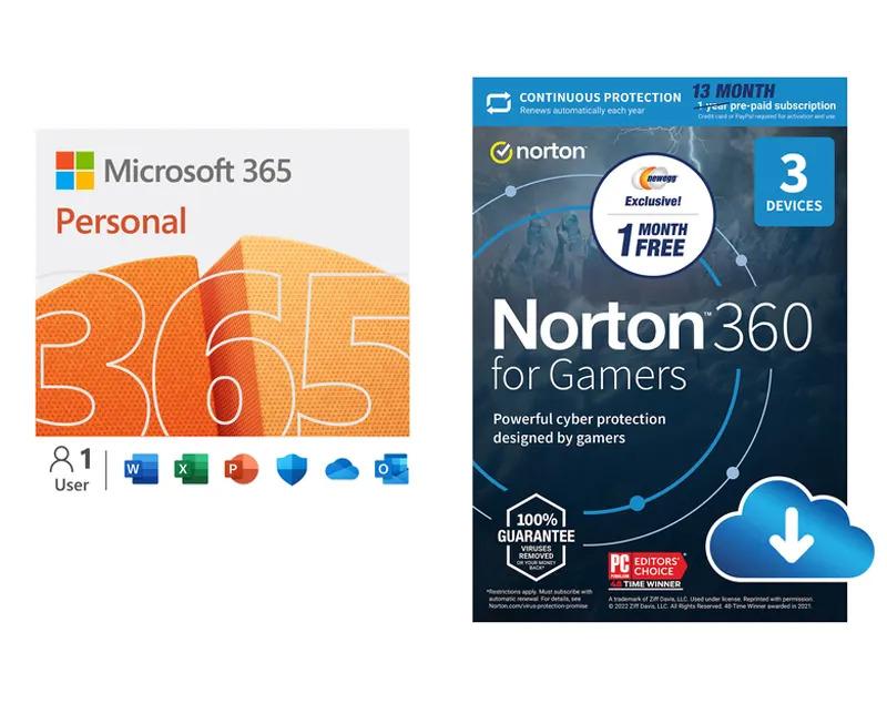 Microsoft 365 Personal 12 Month Subscription with Norton Antivirus for $39.99 Shipped