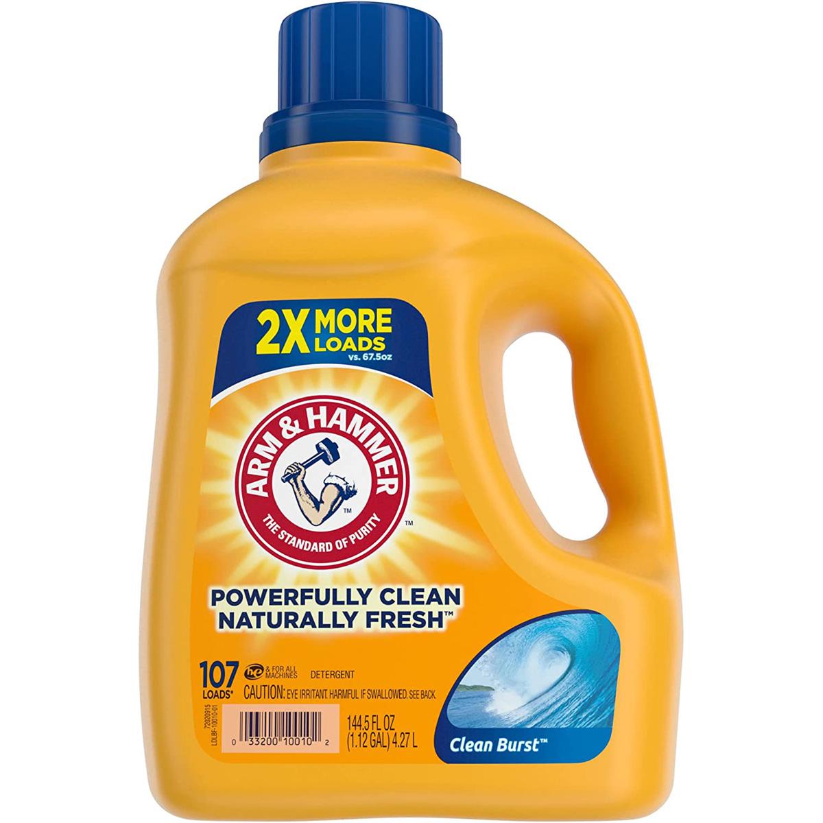 Arm and Hammer Liquid Laundry Detergent 144oz for $6.09 Shipped