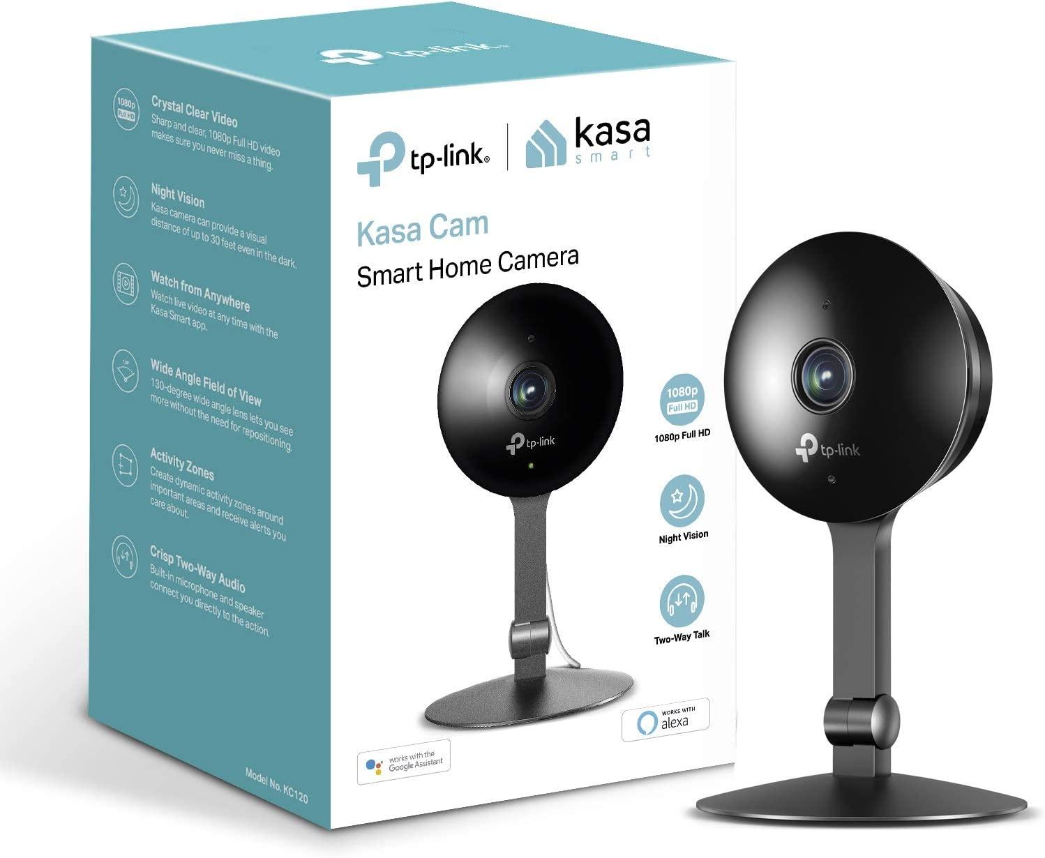 TP-Link Kasa Cam 1080P Indoor Home Security Camera for $24.99