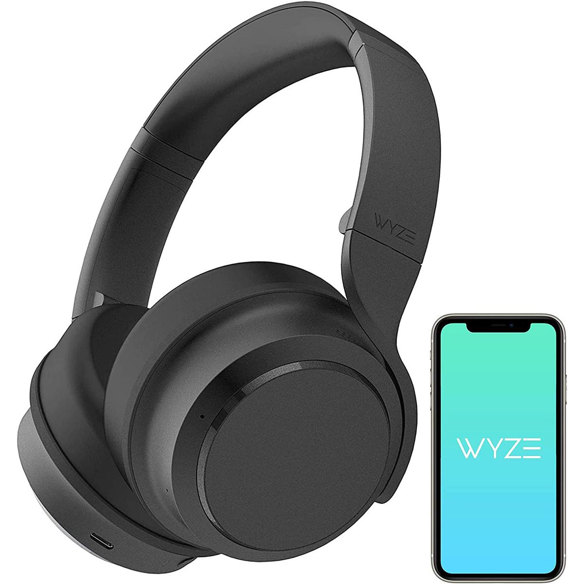 Wyze Bluetooth 5.0 ANC Over the Ear Headphones for $44.98 Shipped