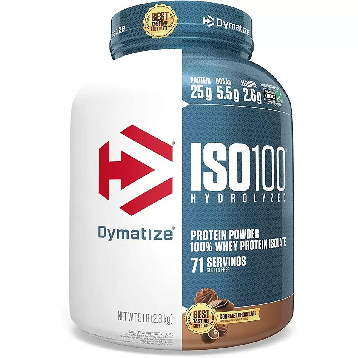 Dymatize ISO100 Hydrolyzed Protein Powder 5lbs for $41.99 Shipped