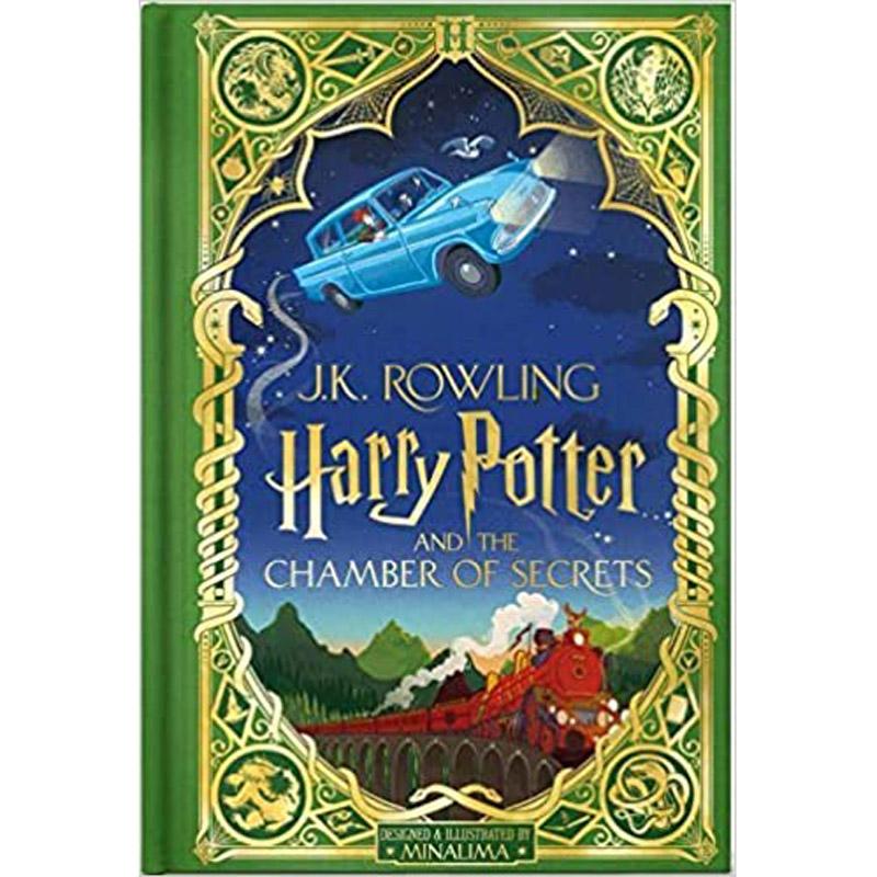 Harry Potter and the Chamber of Secrets MinaLima Edition Hardcover Book for $15.19