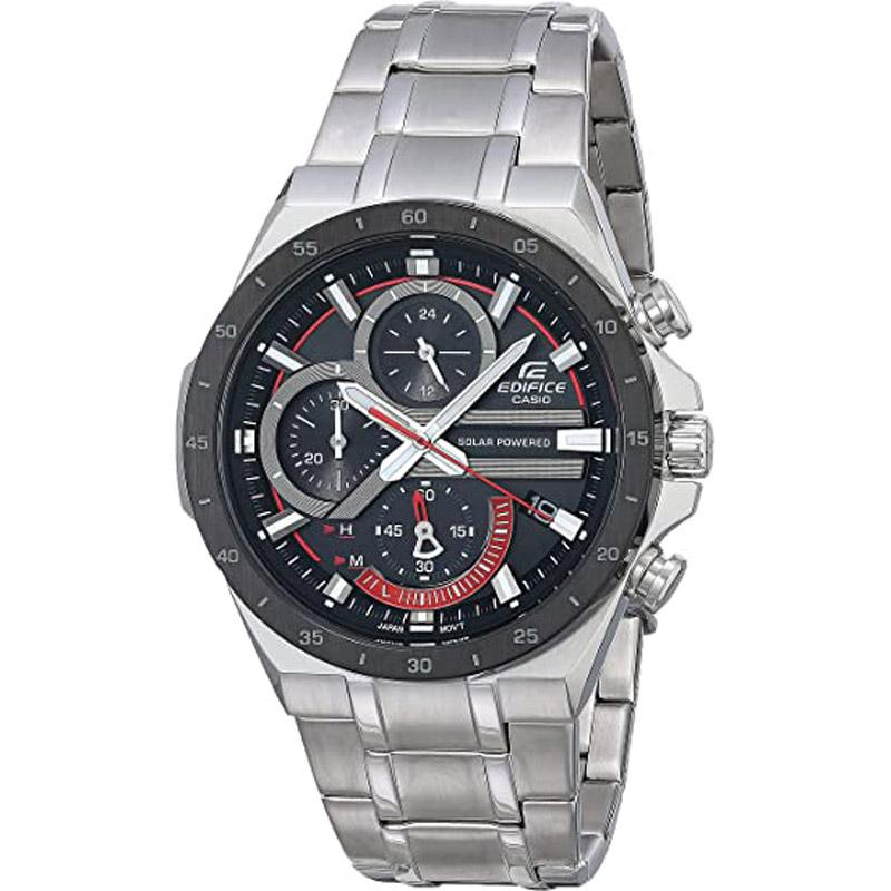 Casio Mens Edifice Quartz Chronograph Solar Watch for $103.92 Shipped