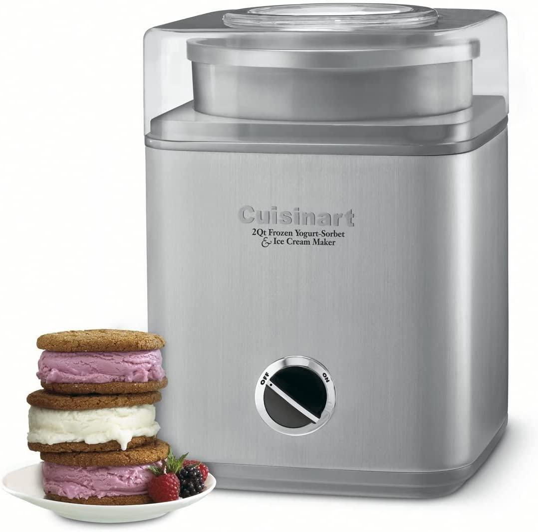 Frozen Yogurt-Sorbet and Ice Cream Maker for $49.98 Shipped