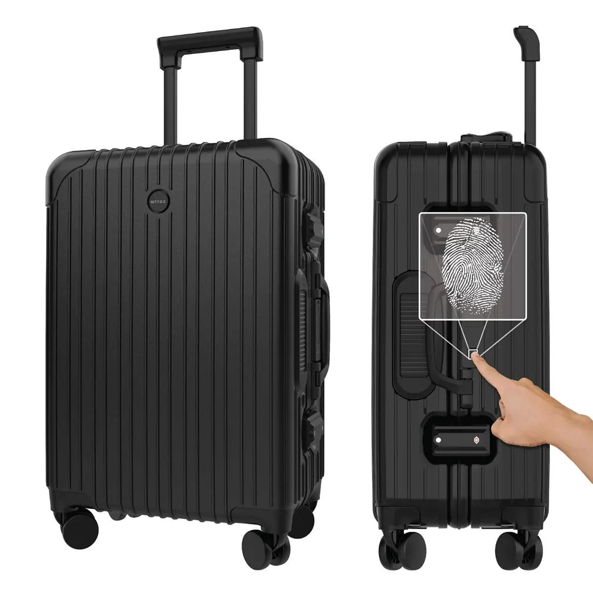 20in Weego Smart Luggage Carry-On Suitcase with Fingerprint Lock for $98 Shipped