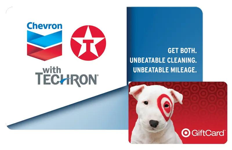Free $10 Target Gift Card With $100 Chevron Texaco Gas Card Purchase