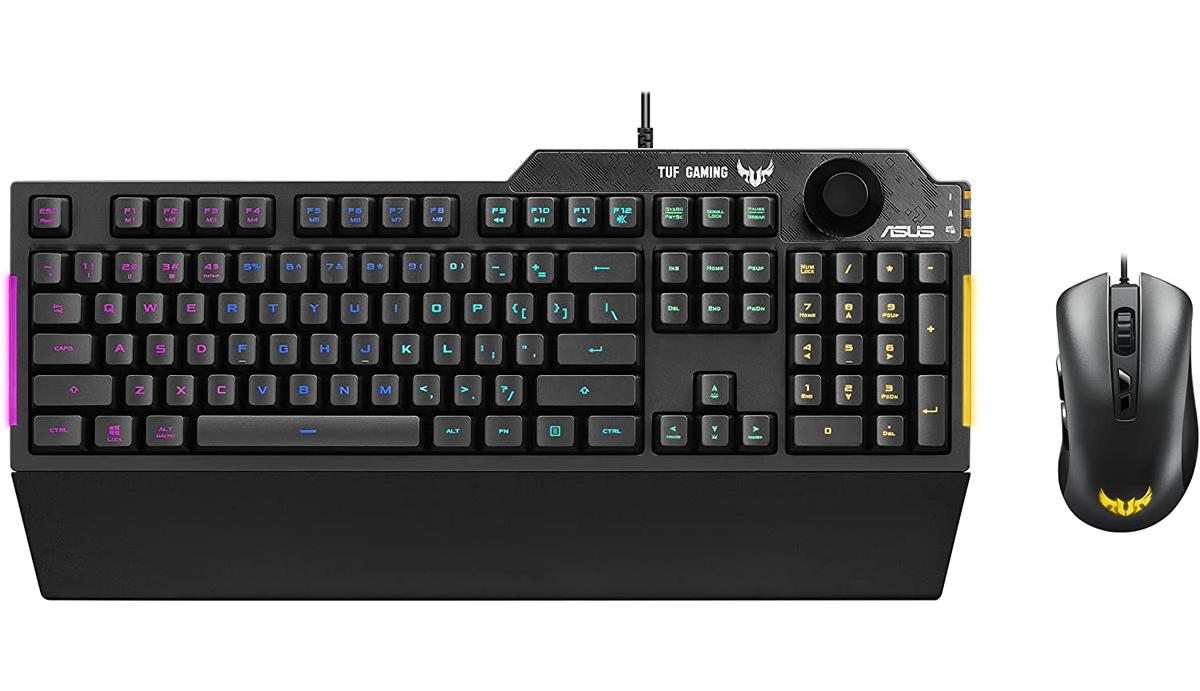 AsusTuf Gaming RGB Keyboard and Mouse Combo for $39.99 Shipped