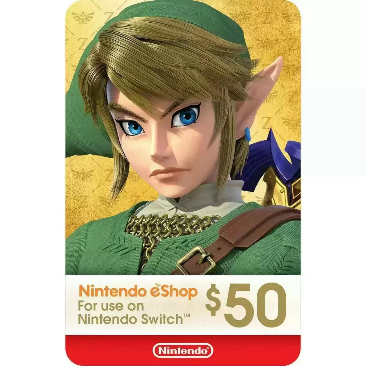 Nintendo eShop Discounted Gift Card 20% Off