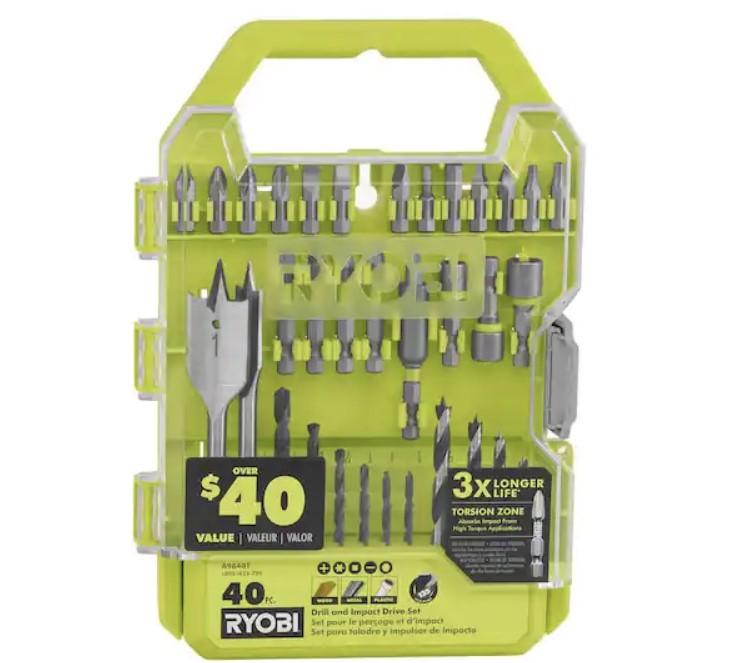 Ryobi Drill and Impact Drive Kit for $9.97 Shipped