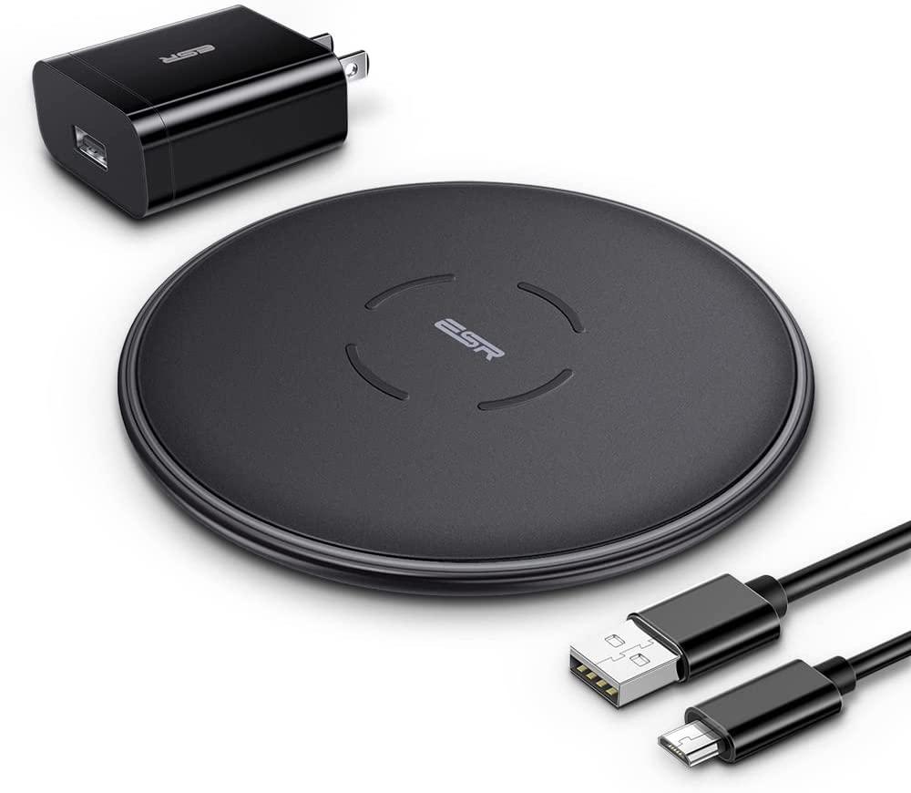 ESR 10W Qi Wireless Charging Pad Set for $4.99