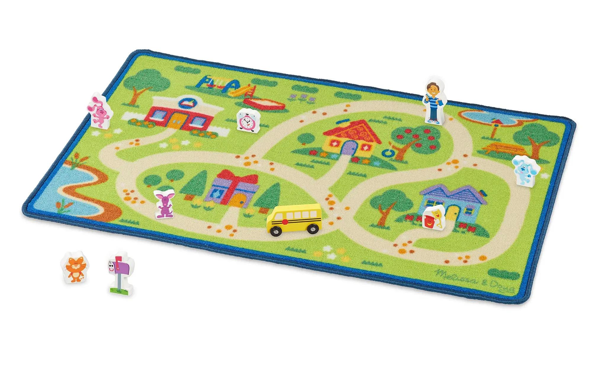 44x26 Melissa and Doug Blues Clues Activity Rug for $7.44