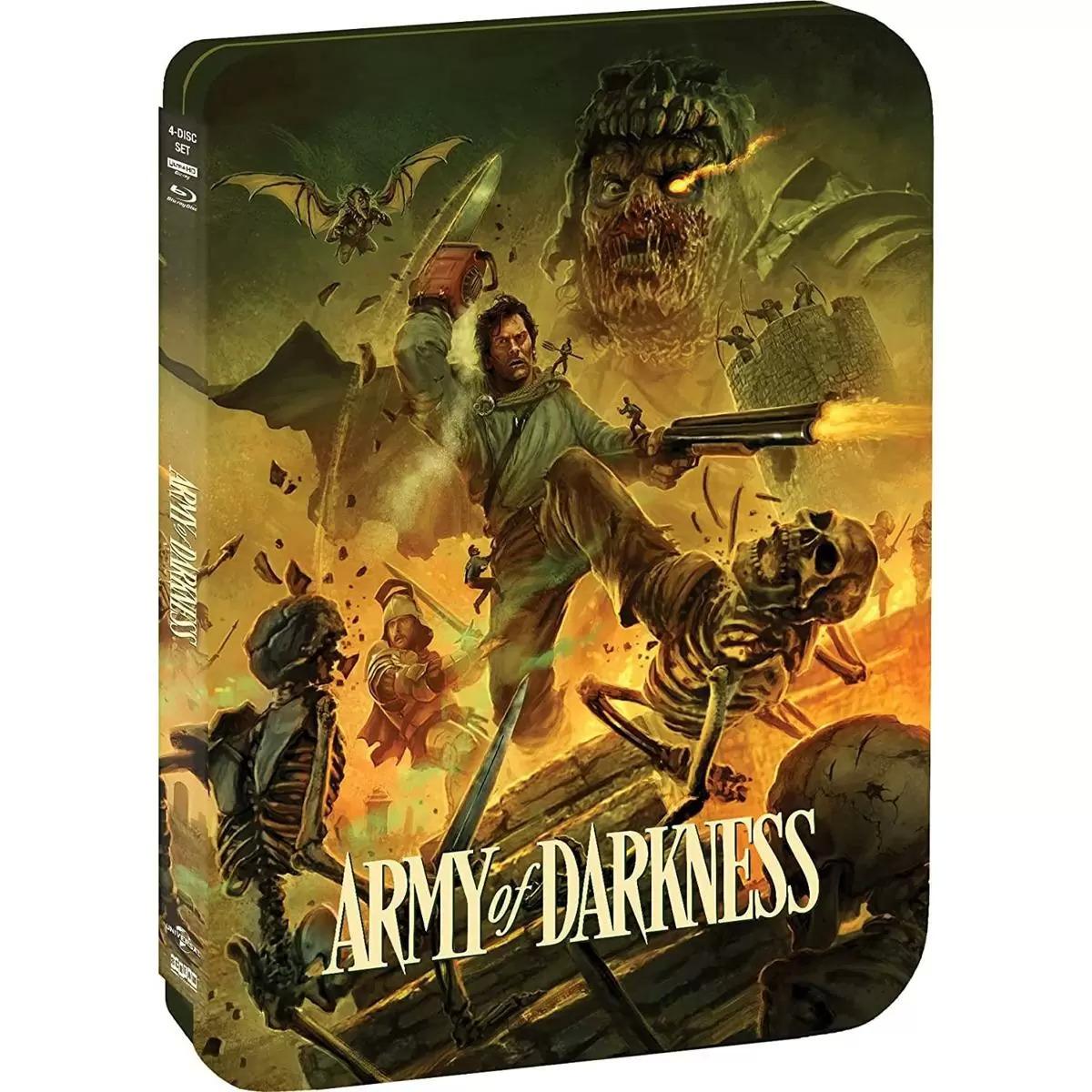 Army of Darkness Limited Edition Steelbook Blu-ray for $19.96