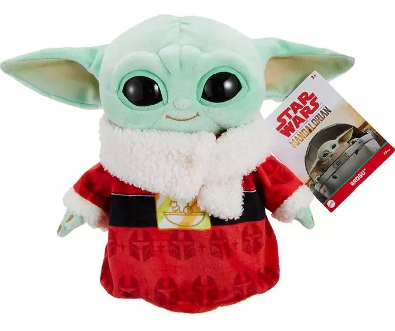 8in Star Wars The Mandalorian Grogu Holiday Plush for $8.99