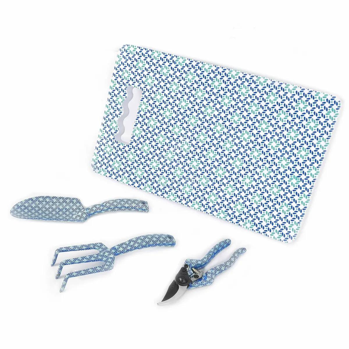 Essentials Blue Gardening Aluminum Tool Set for $5