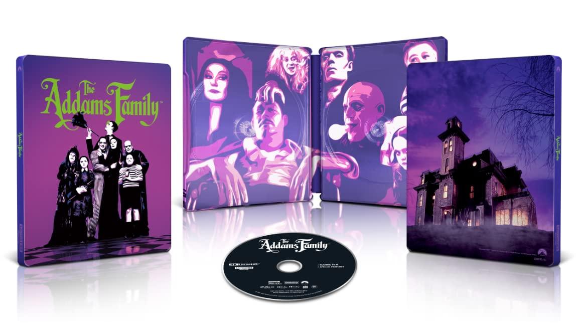 The Addams Family Steelbook 4K for $12.96