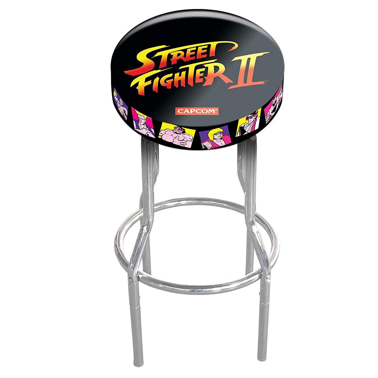 Arcade 1Up Street Fighter II Stool for $59.99 Shipped