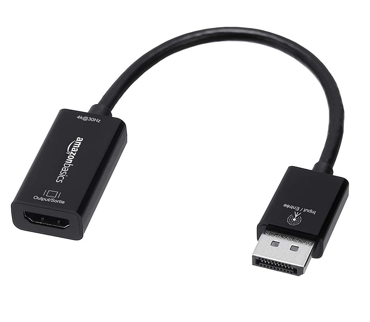 Amazon Basics DisplayPort to HDMI Adapter for $2.61