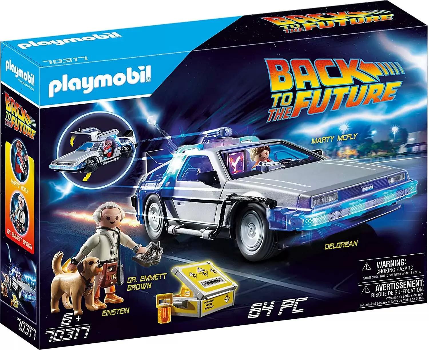 Playmobil Back to The Future DeLorean Playset for $26.99