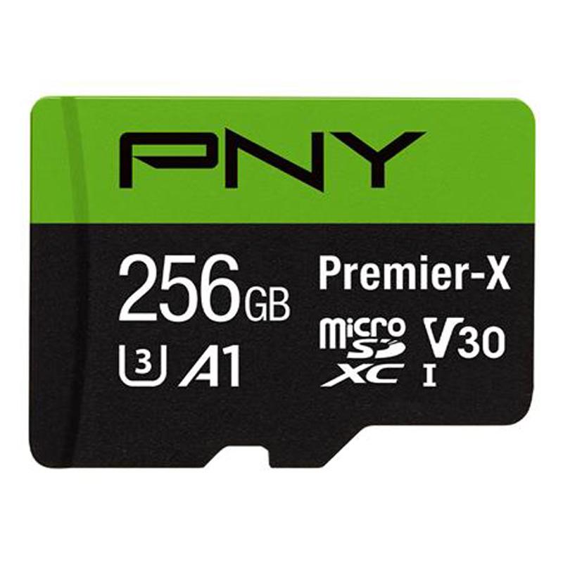 256GB PNY Premier-X Class 10 U3 V30 microSDXC Memory Card for $19.99 Shipped