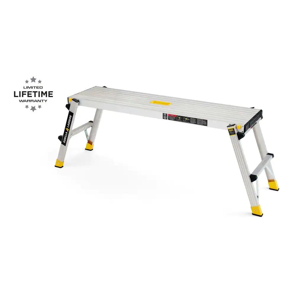 Gorilla Ladders 47in Aluminum Slim Fold Work Platform for $44.98 Shipped