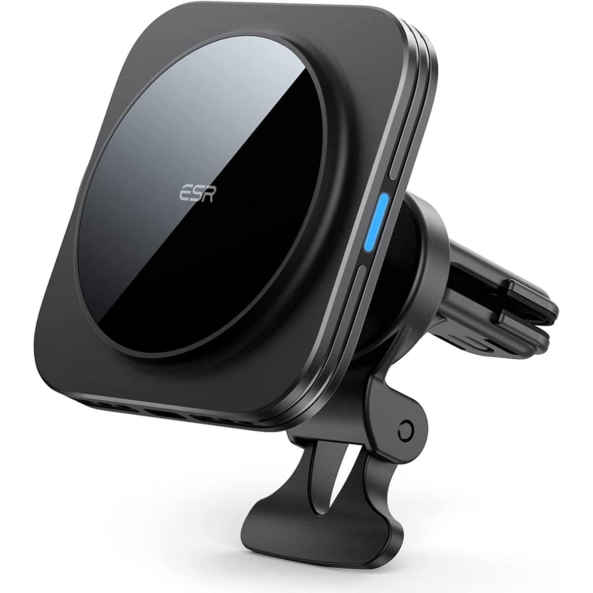 iPhone 14 13 12 Magnetic Wireless Car Vent Mount Charger for $17.49 Shipped