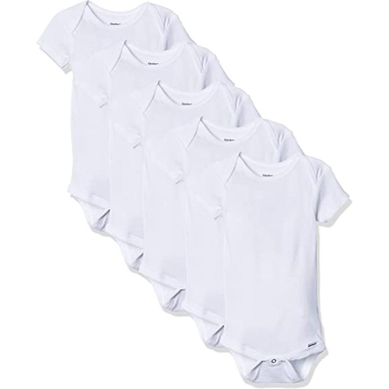 Gerber Baby Solid Onesies Bodysuits 5 Pack for $8.23