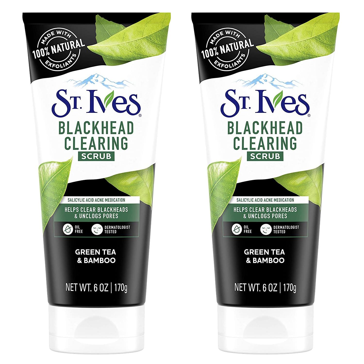 St Ives Blackhead Clearing Face Scrub 2 Pack for $5.58 Shipped