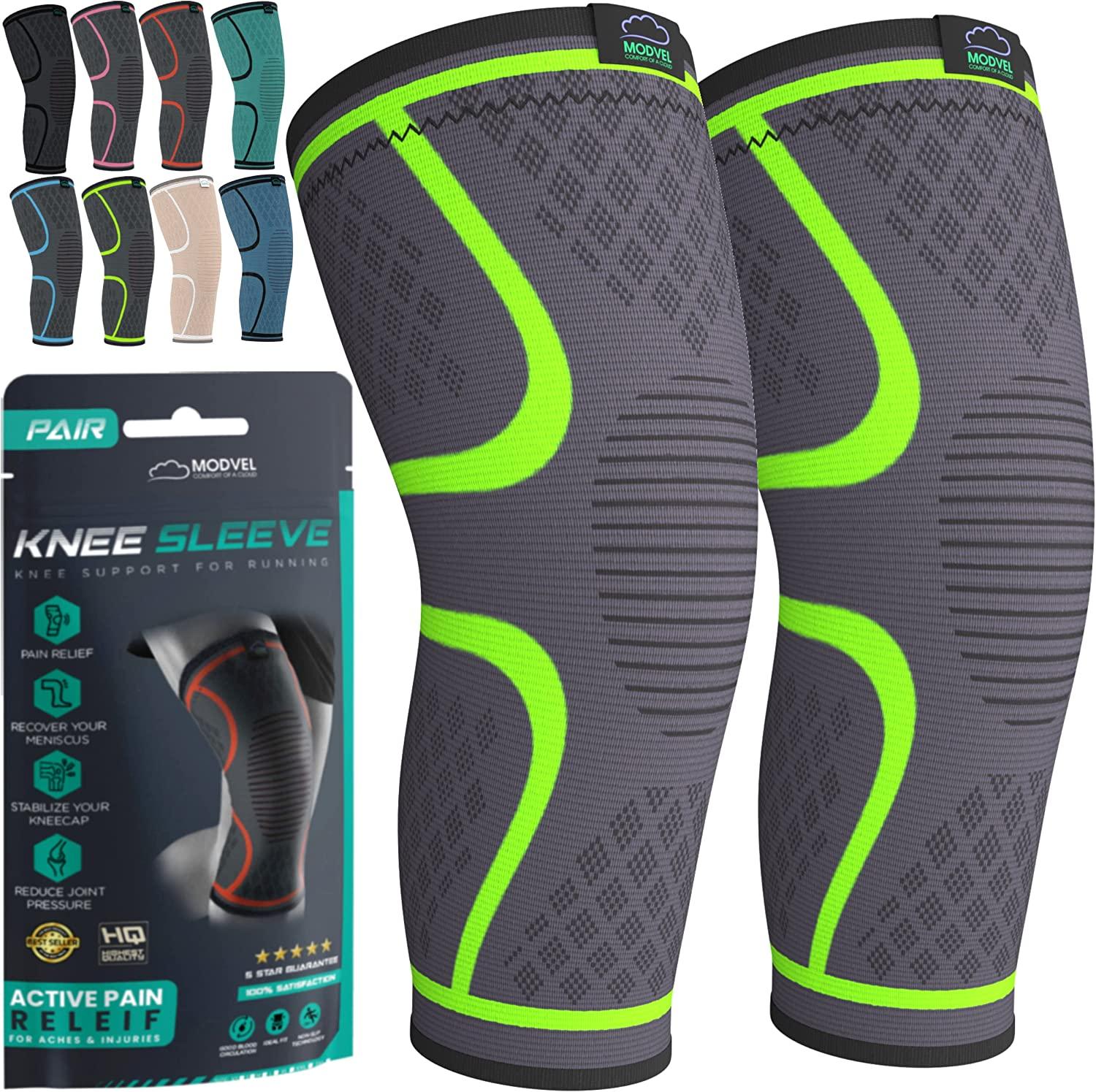 Modvel Knee Compression Sleeves 2 Pack for $9.99