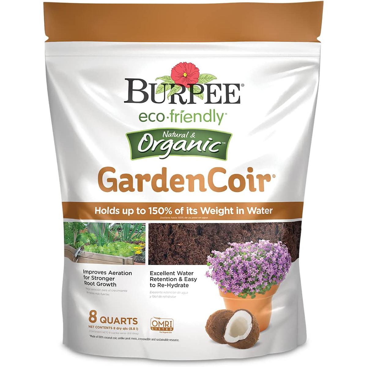 Burpee Natural and Organic GardenCoir for $5.48 Shipped
