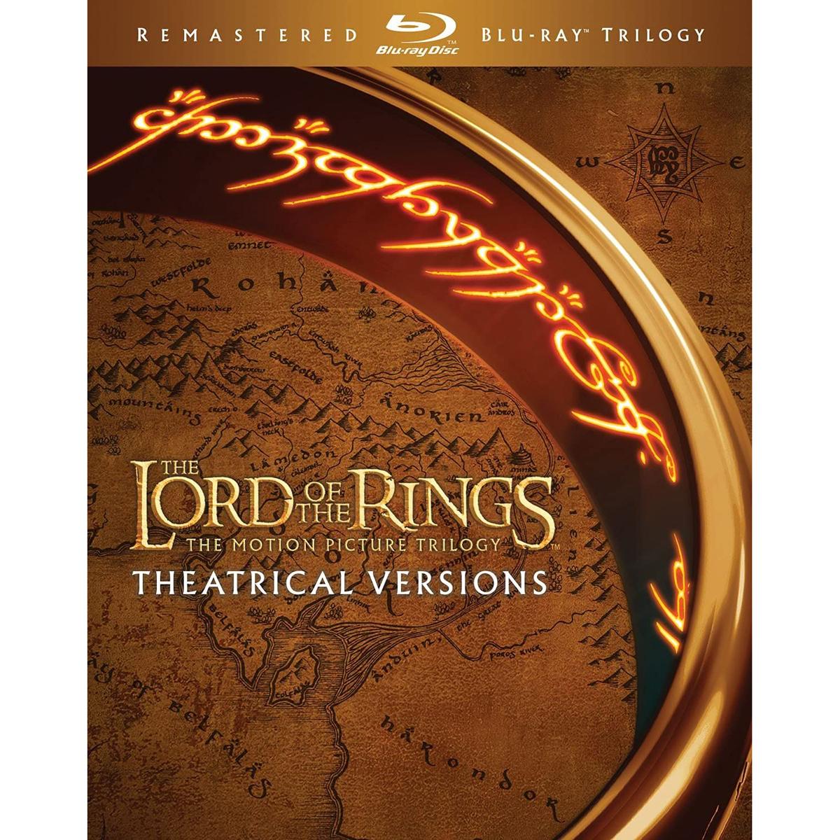 The Lord of the Rings Motion Picture Trilogy Blu-ray for $14.99