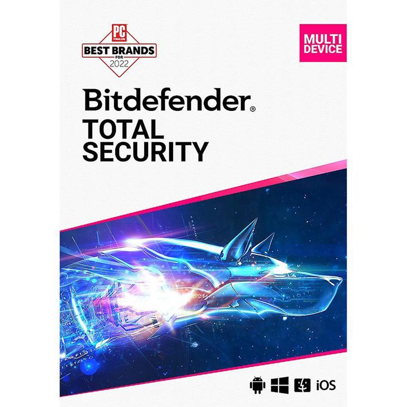 Bitdefender Multi-Device Total Security 2023 1 Year 5 Devices for $14.99