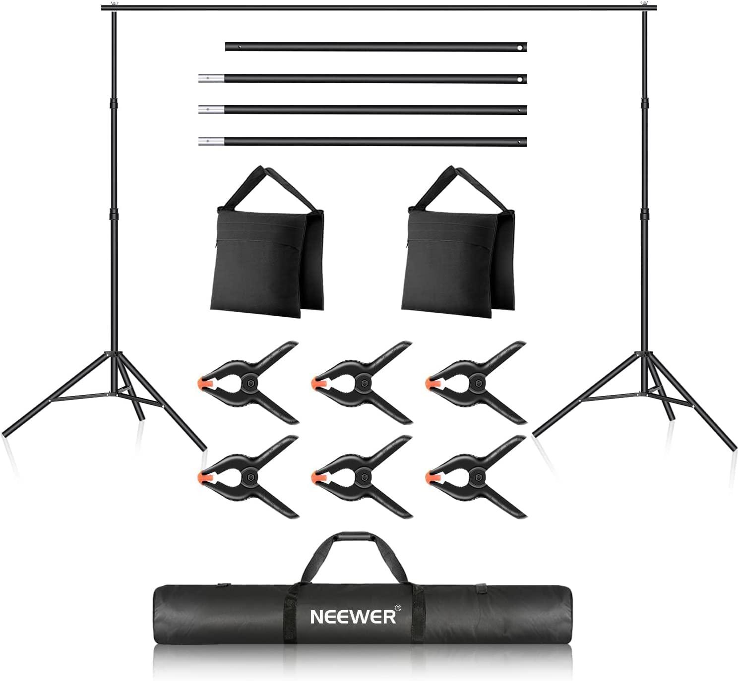 Neewer Photo Studio 10 x 7 Backdrop Support System for $21 Shipped