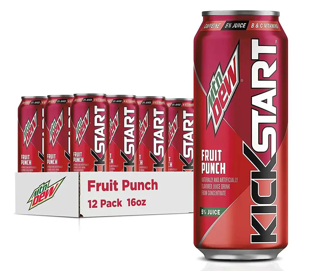 Mountain Dew Kickstart Fruit Punch 12 Pack for $11.40 Shipped