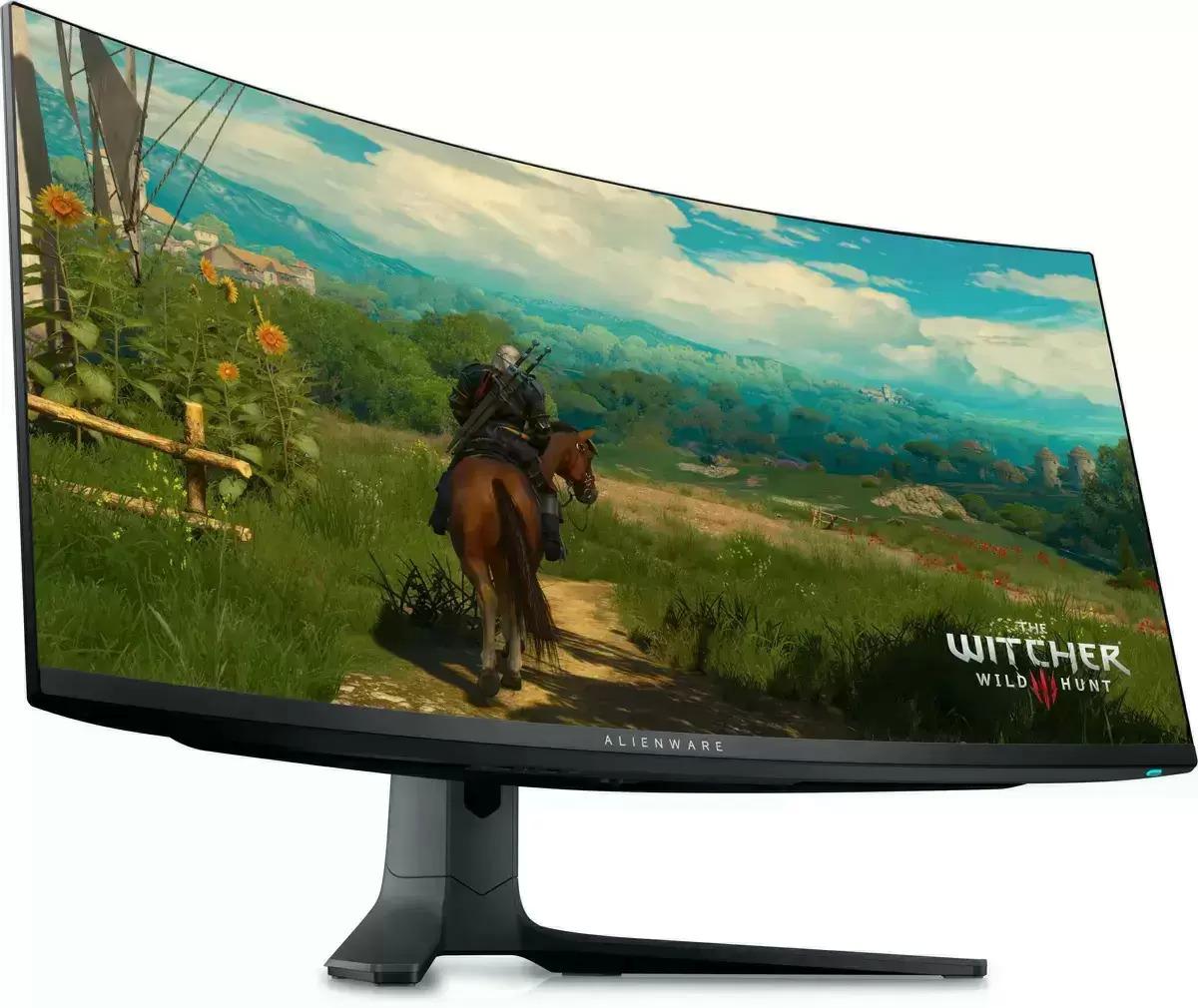 34in Alienware AW3423DWF Curved Gaming Monitor + $100 Gift Card for $799.99 Shipped