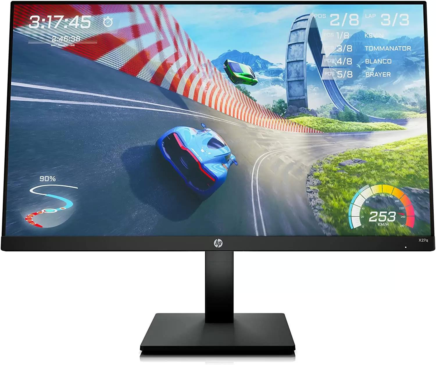 27in HP X27Q 2560x1440 QHD 165Hz FreeSync Gaming Monitor for $148 Shipped