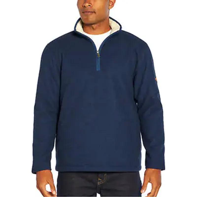 Orvis Mens Fleece Lined Quarter Zip Pullover for $9.99 Shipped