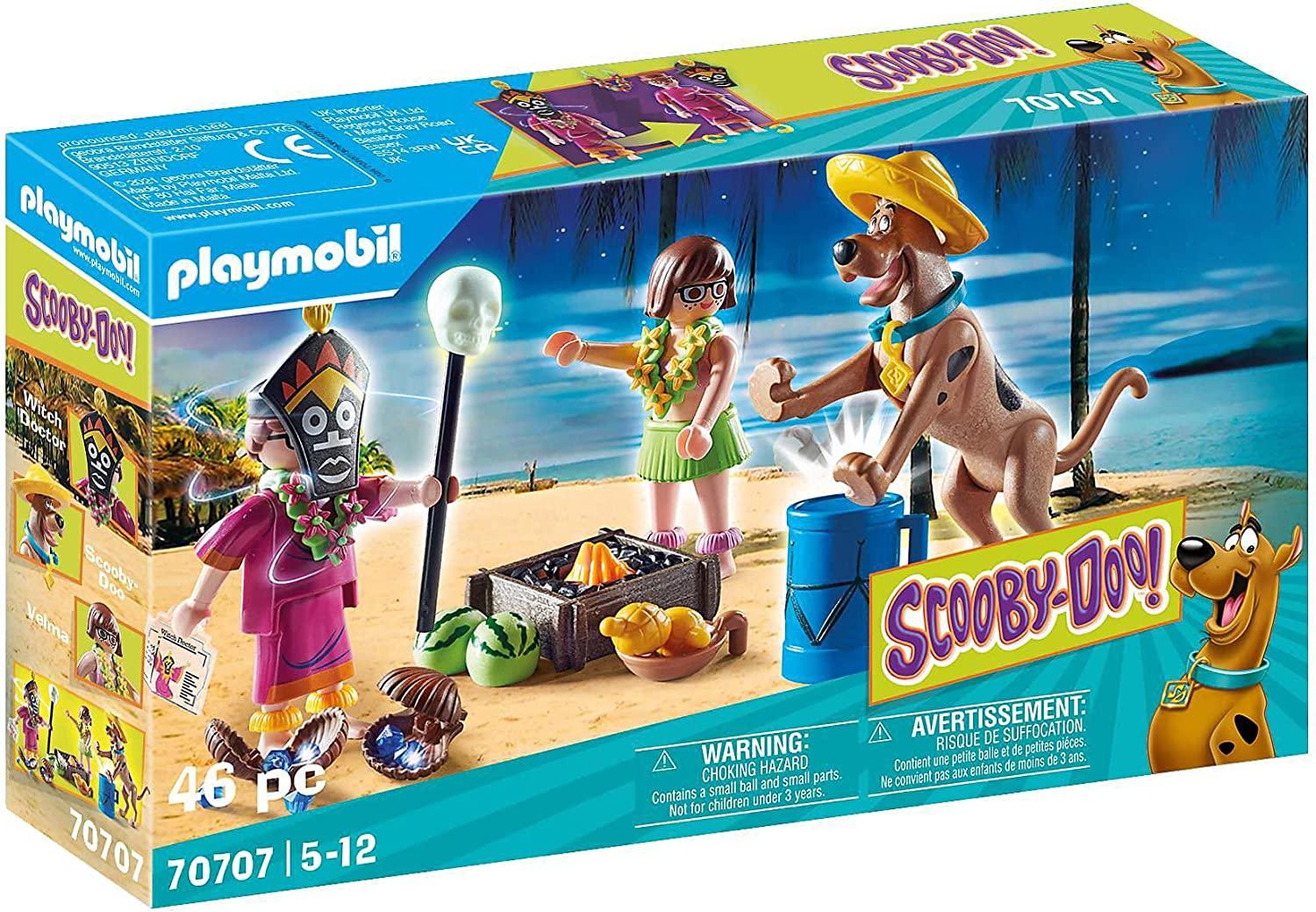 Playmobil Scooby-Doo! Adventure with Witch Doctor for $7.99
