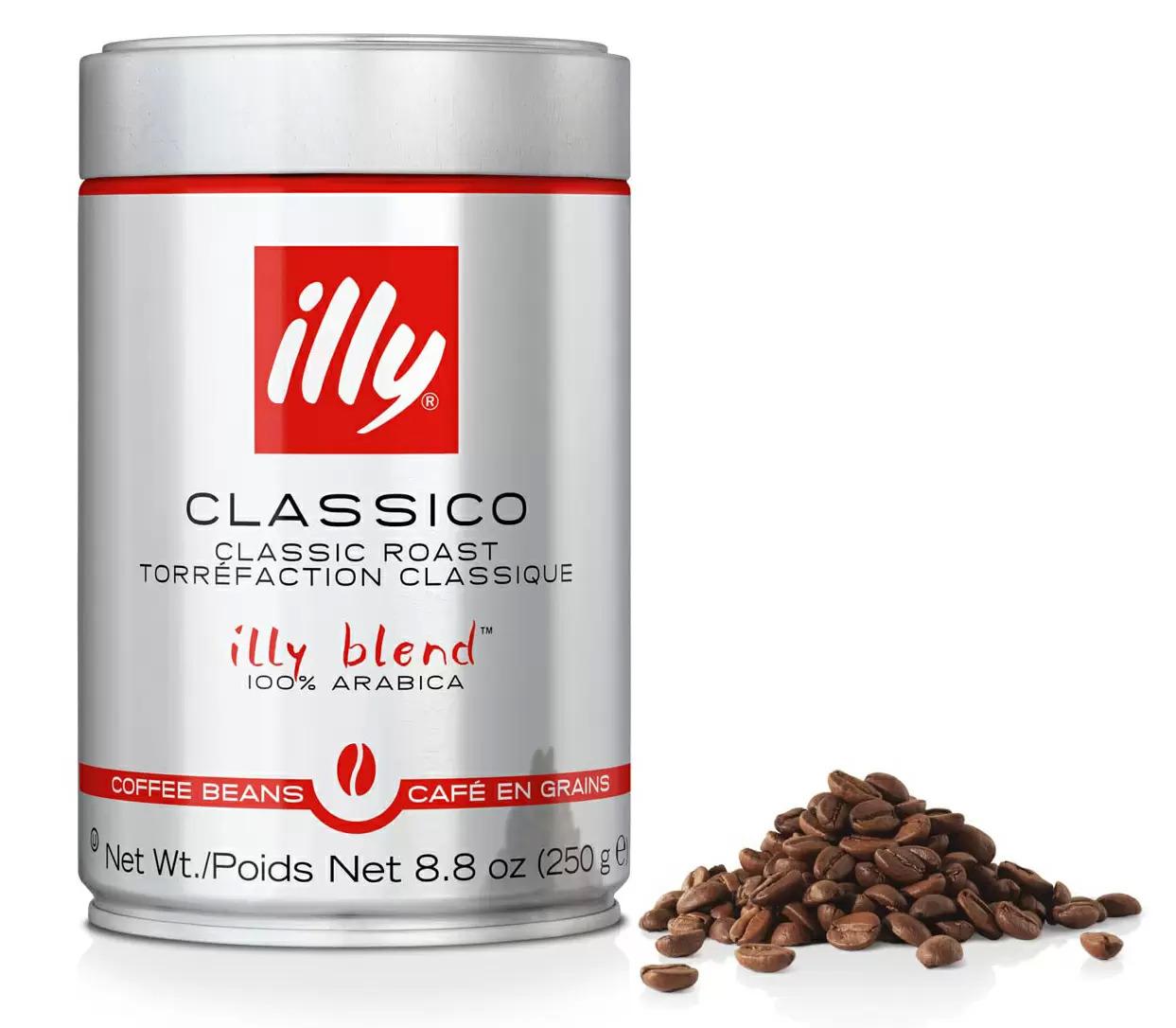 illy Whole Bean Arabica Coffee Can for $6.87 Shipped
