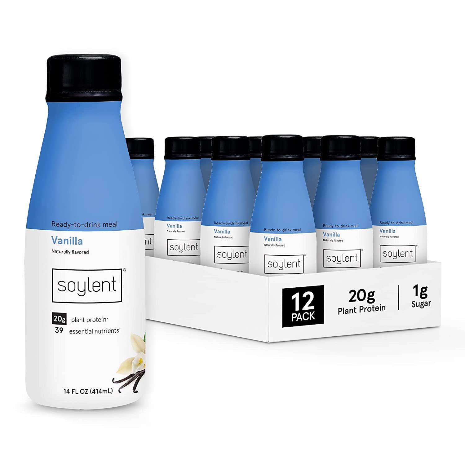 Soylent Plant Based Meal Replacement Shake 12 Pack for $26.88 Shipped