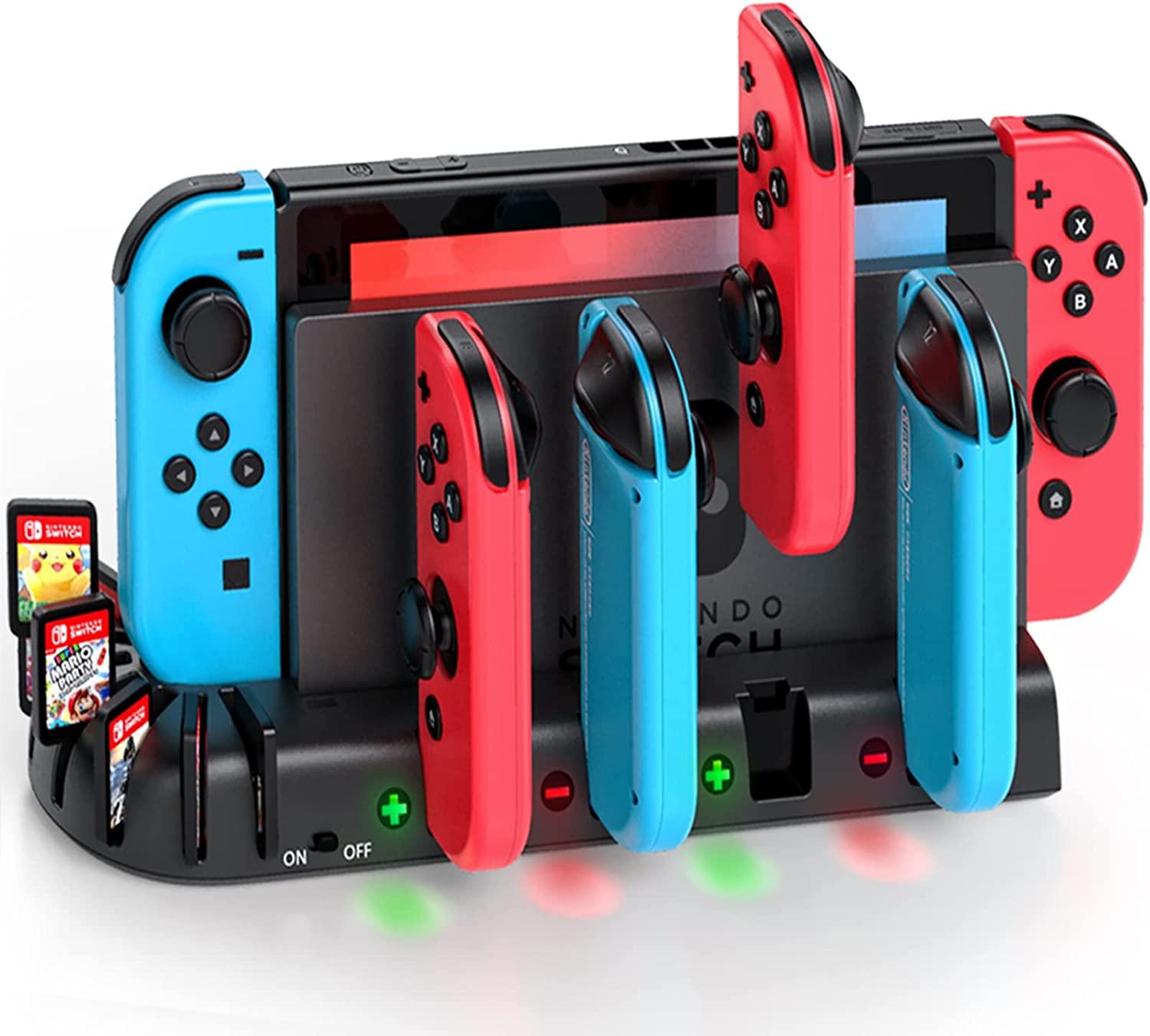 Nintendo Switch Controller Charging Dock Station Extension for $12.29