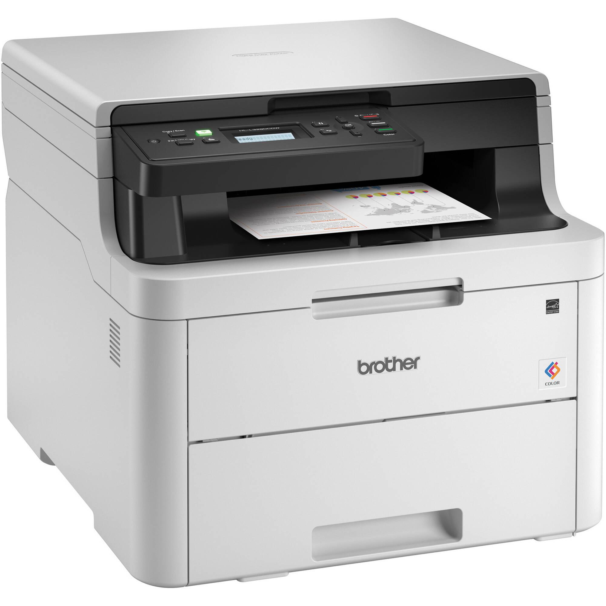 Brother RHLL3290CDW Color Laser Wireless Multifunction Printer for $280.24 Shipped